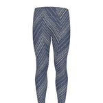 Native Denim Jeans Pattern Print Men's leggings