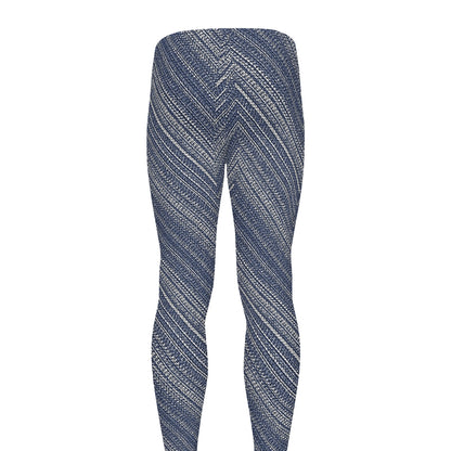 Native Denim Jeans Pattern Print Men's leggings