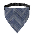 Native Denim Jeans Pattern Print Over The Collar Dog Bandana