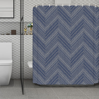 Native Denim Jeans Pattern Print Polyester Shower Curtain
