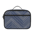 Native Denim Jeans Pattern Print Portable Lunch Bag