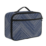 Native Denim Jeans Pattern Print Portable Lunch Bag