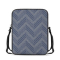 Native Denim Jeans Pattern Print Rectangular Crossbody Bag