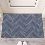 Native Denim Jeans Pattern Print Rubber Doormat