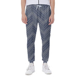 Native Denim Jeans Pattern Print Scuba Joggers