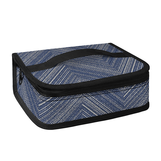 Native Denim Jeans Pattern Print Small Lunch Bag