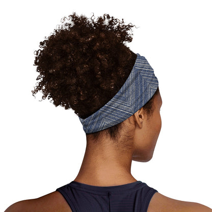 Native Denim Jeans Pattern Print Sports Headband
