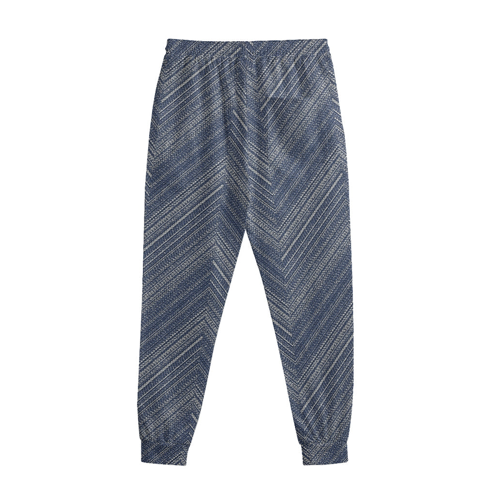 Native Denim Jeans Pattern Print Sweatpants