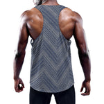 Native Denim Jeans Pattern Print Training Tank Top