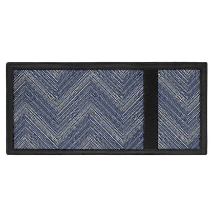 Native Denim Jeans Pattern Print Trifold Wallet