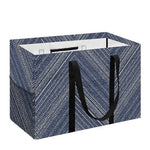 Native Denim Jeans Pattern Print Utility Tote Bag