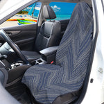 Native Denim Jeans Pattern Print Waterproof Car Seat Cover