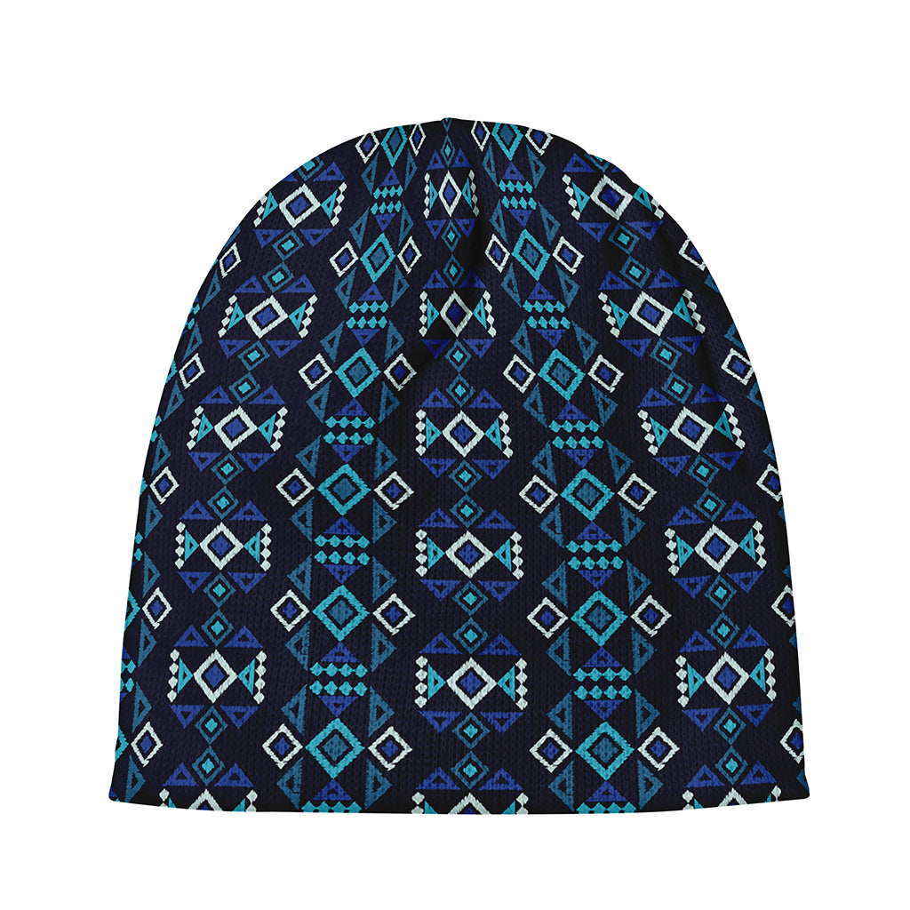 Native Ethnic Pattern Print Beanie