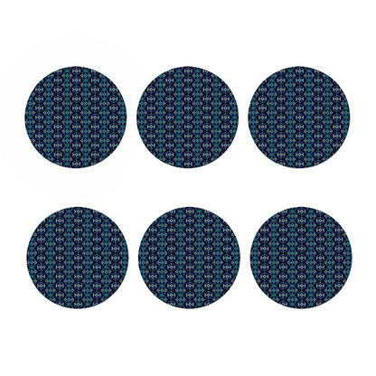 Native Ethnic Pattern Print Coaster Set