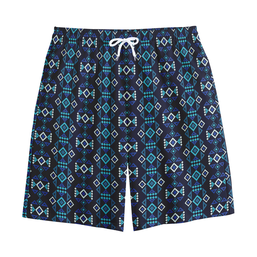 Native Ethnic Pattern Print Cotton Shorts