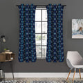 Native Ethnic Pattern Print Grommet Curtain Panels