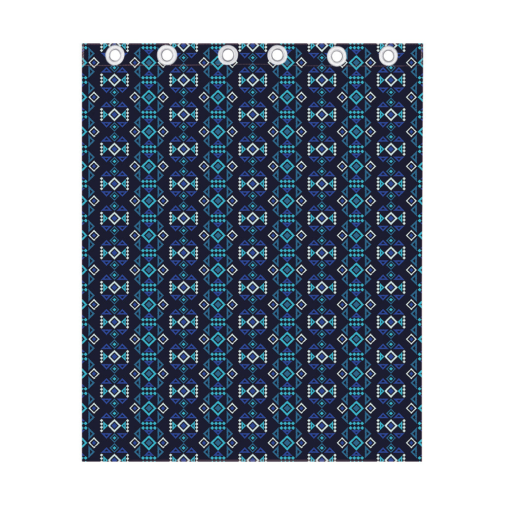 Native Ethnic Pattern Print Curtain
