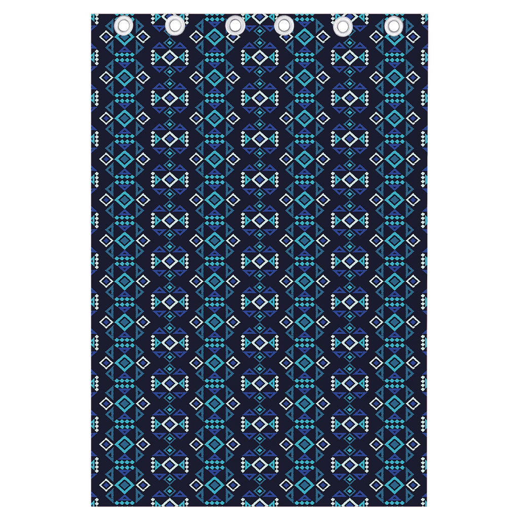 Native Ethnic Pattern Print Curtain