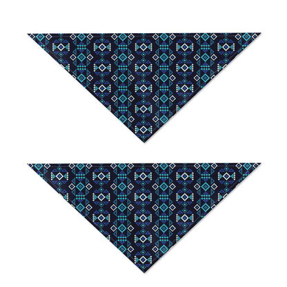 Native Ethnic Pattern Print Dog Bandana