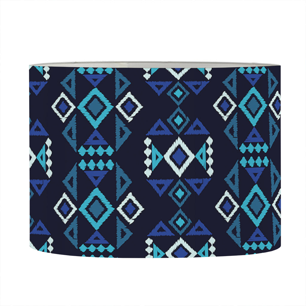 Native Ethnic Pattern Print Drum Lamp Shade