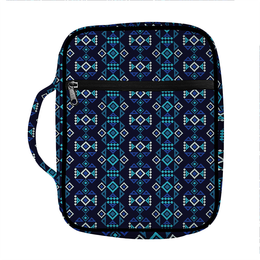 Native Ethnic Pattern Print Front Pocket Bible Bag