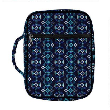 Native Ethnic Pattern Print Front Pocket Bible Bag