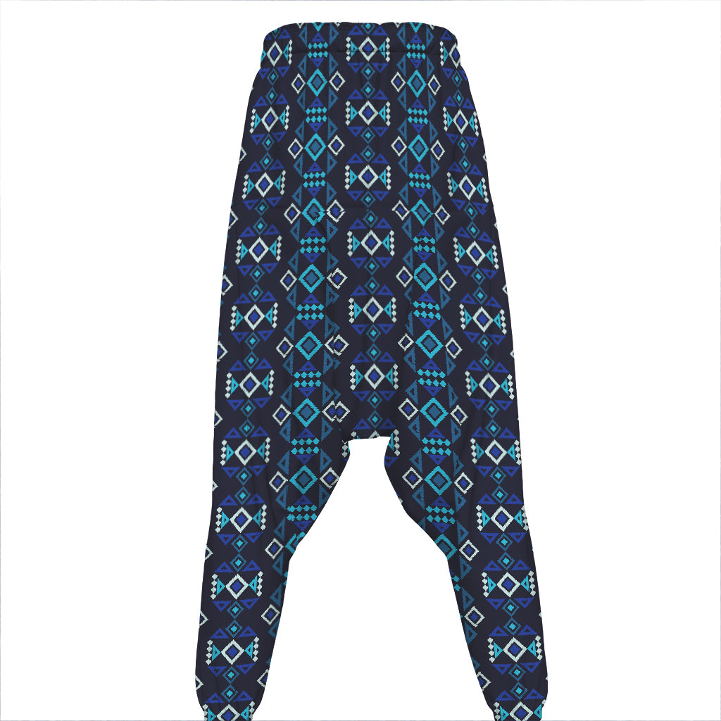 Native Ethnic Pattern Print Hammer Pants