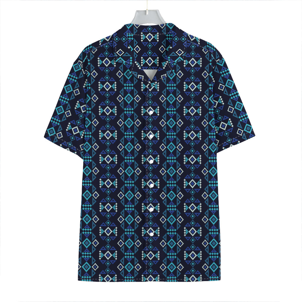 Native Ethnic Pattern Print Hawaiian Shirt