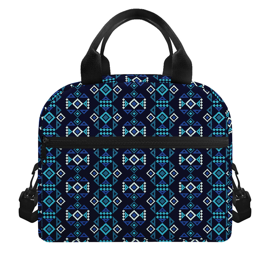 Native Ethnic Pattern Print Insulated Lunch Bag