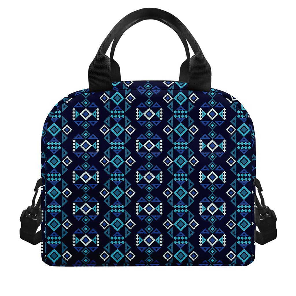 Native Ethnic Pattern Print Insulated Lunch Bag