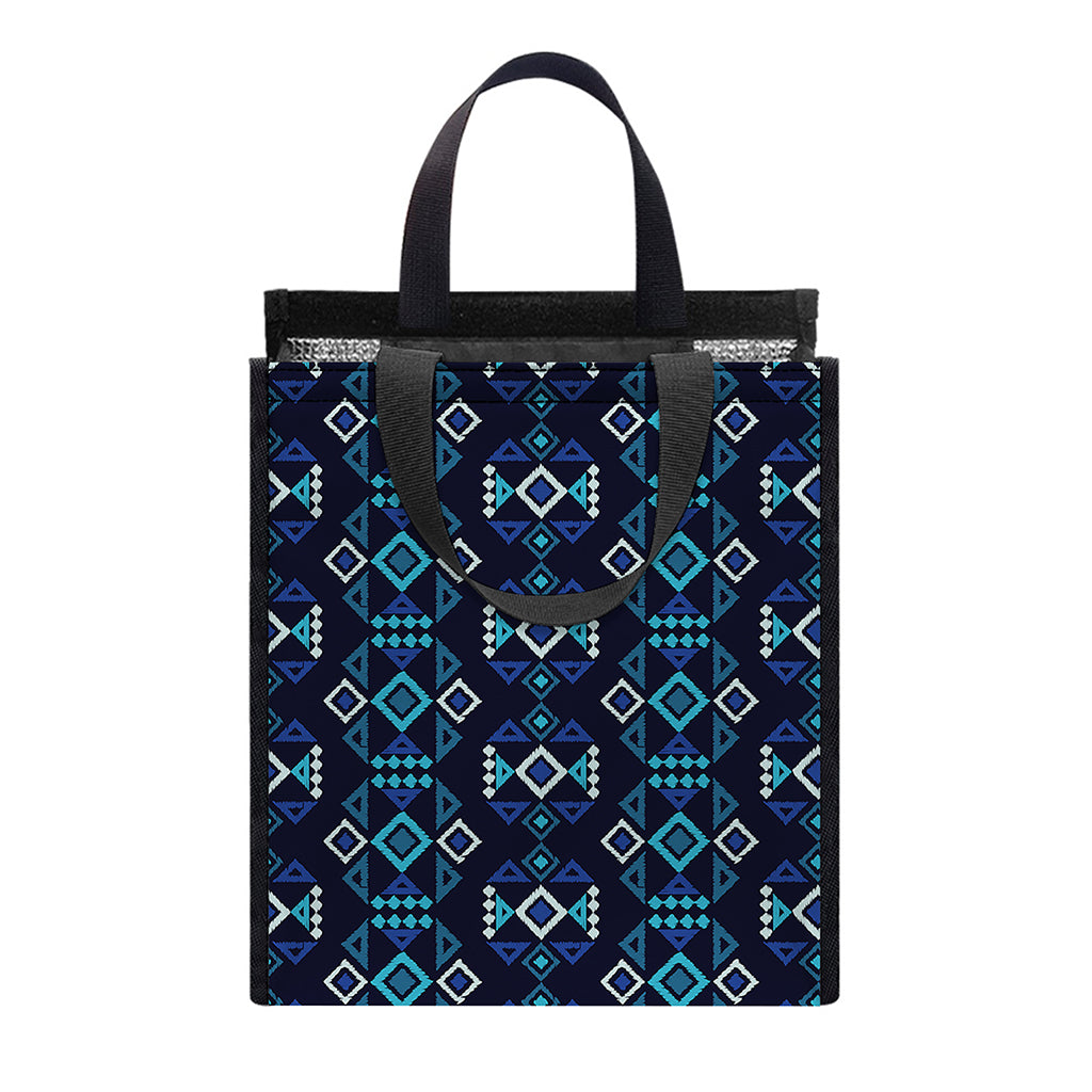 Native Ethnic Pattern Print Insulated Lunch Tote
