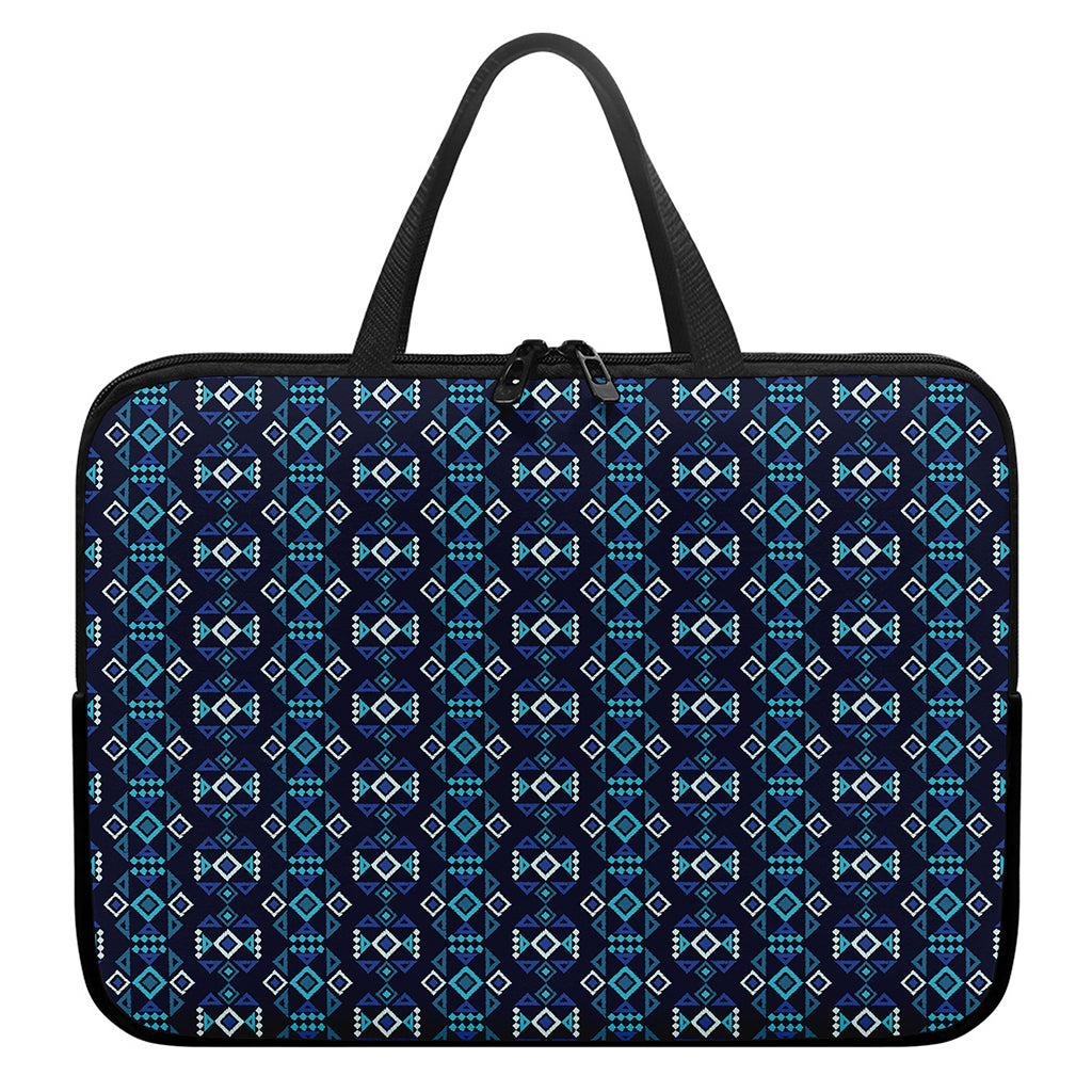 Native Ethnic Pattern Print Laptop Sleeve With Handle