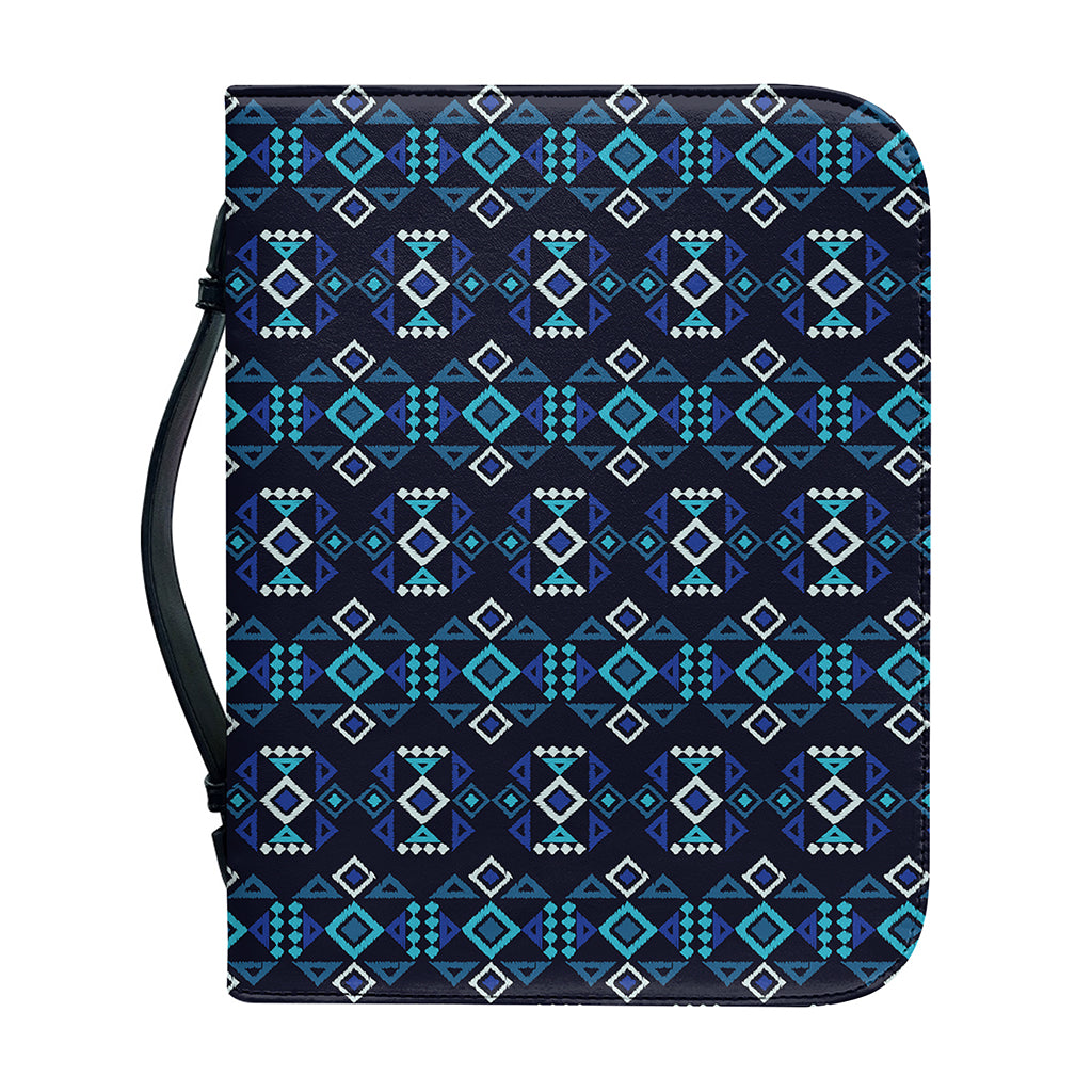 Native Ethnic Pattern Print Leather Bible Cover