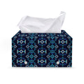 Native Ethnic Pattern Print Leather Tissue Box Cover