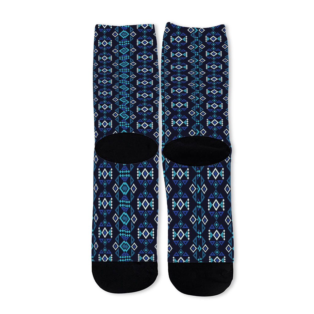 Native Ethnic Pattern Print Long Socks