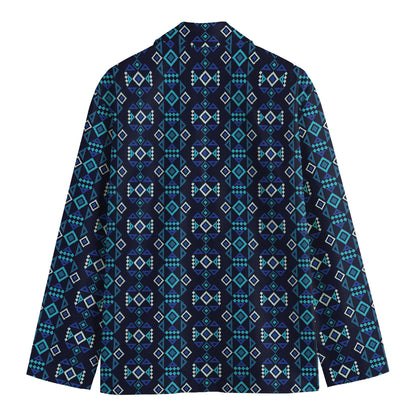 Native Ethnic Pattern Print Men's Blazer