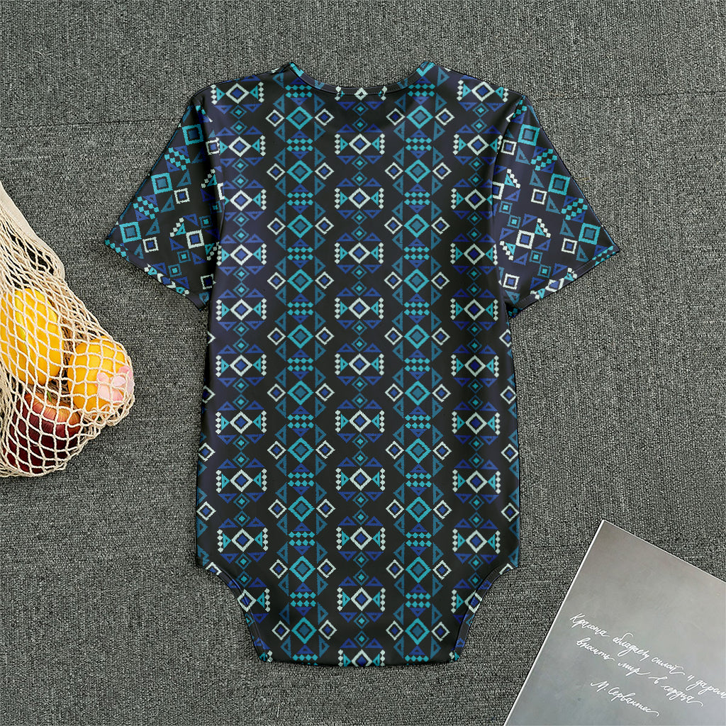 Native Ethnic Pattern Print Men's Bodysuit