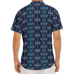 Native Ethnic Pattern Print Men's Deep V-Neck Shirt