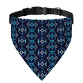 Native Ethnic Pattern Print Over The Collar Dog Bandana