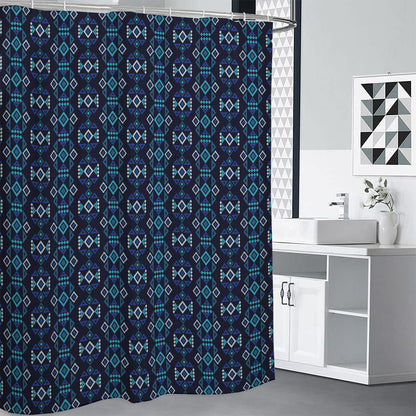 Native Ethnic Pattern Print Premium Shower Curtain