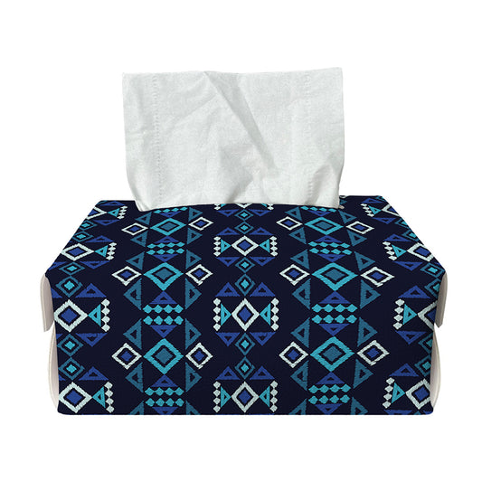 Native Ethnic Pattern Print Rectangle Tissue Box Cover