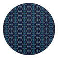 Native Ethnic Pattern Print Round Blanket