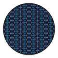 Native Ethnic Pattern Print Round Floor Mat