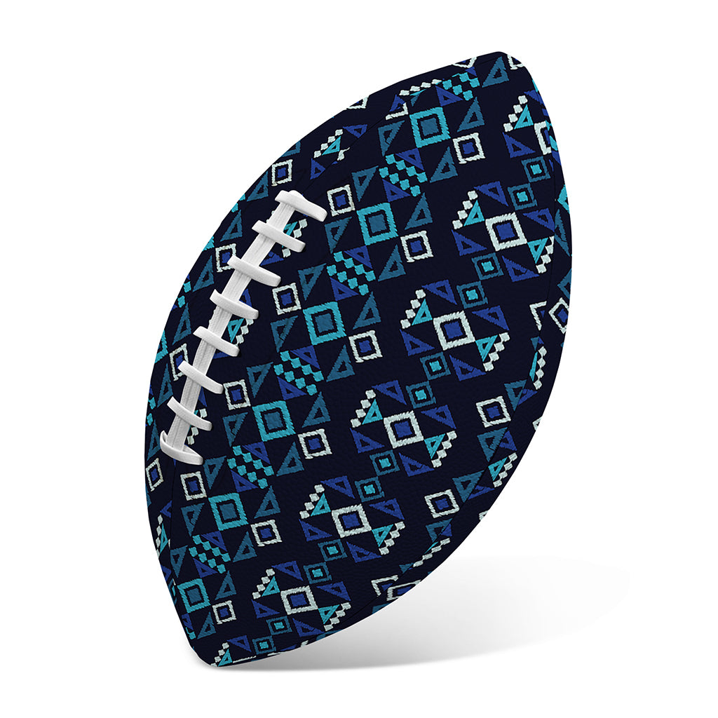 Native Ethnic Pattern Print Rugby Ball