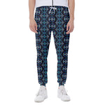 Native Ethnic Pattern Print Scuba Joggers