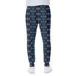 Native Ethnic Pattern Print Scuba Joggers