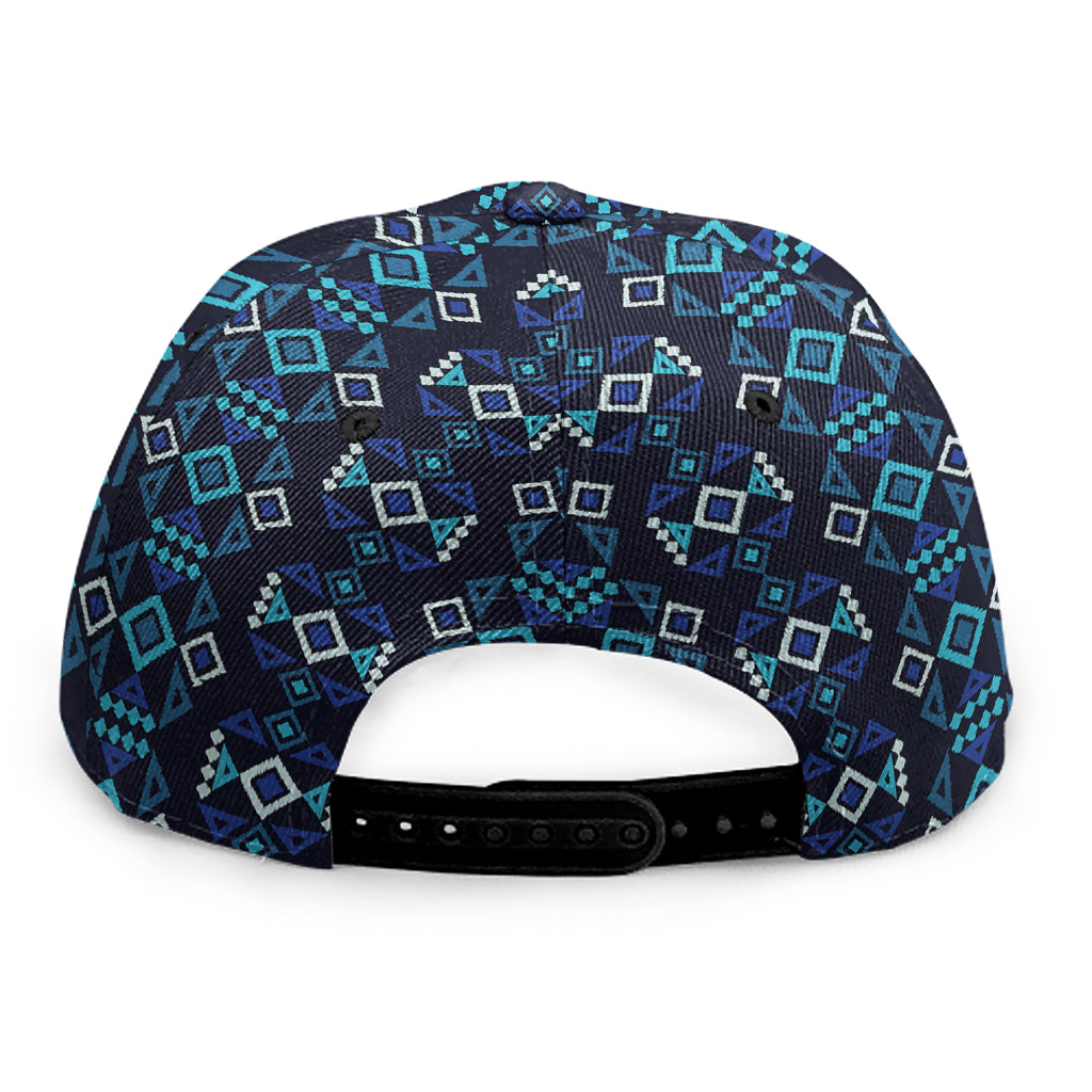 Native Ethnic Pattern Print Snapback Cap