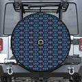 Native Ethnic Pattern Print Tire Cover With Camera Hole