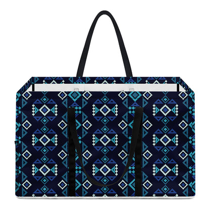 Native Ethnic Pattern Print Utility Tote Bag