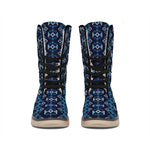 Native Ethnic Pattern Print Winter Boots